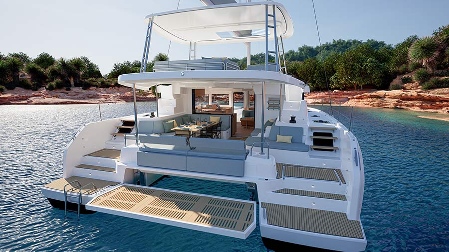 lagoon 47 door